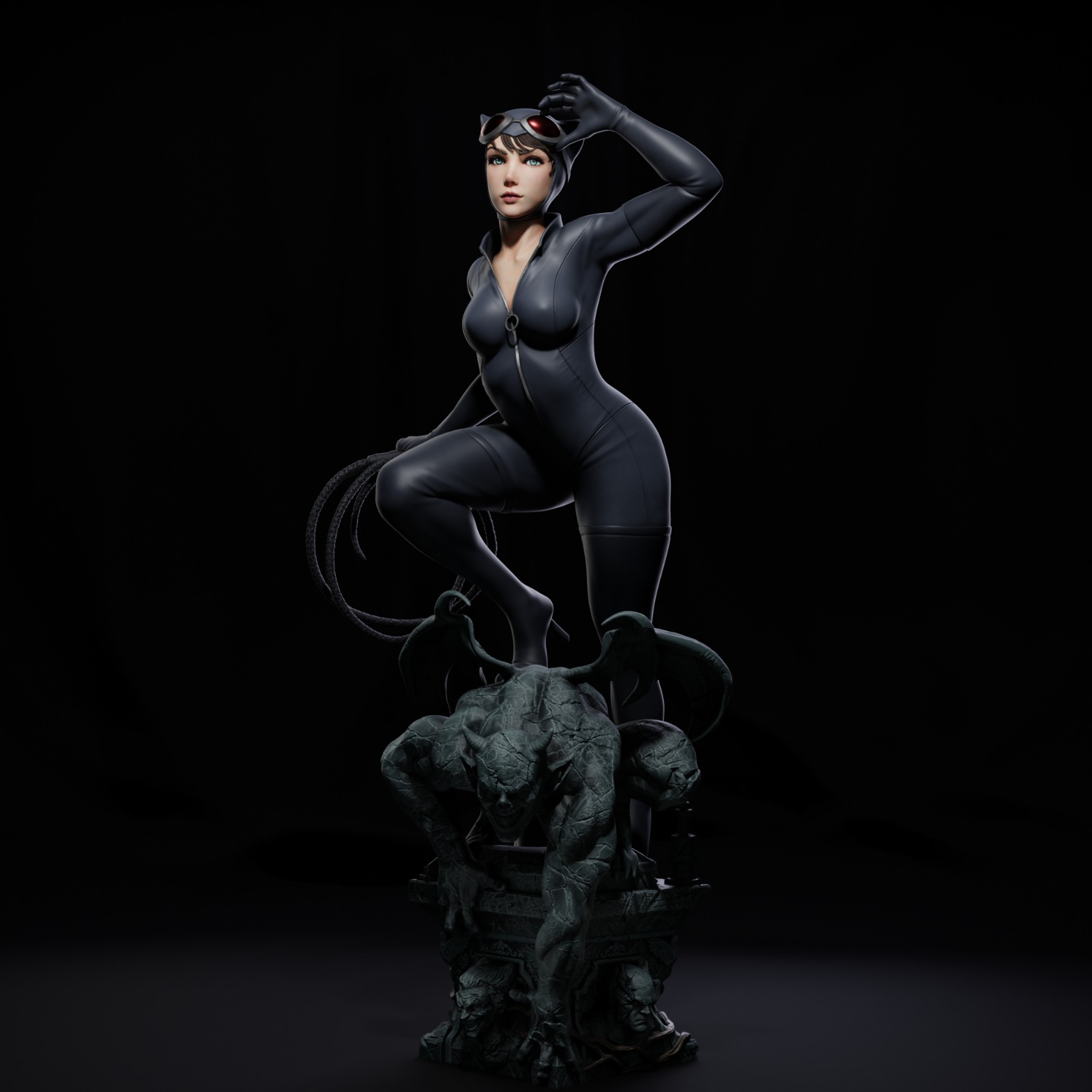 0-2.jpeg Catwoman stl files for 3d printing model - Image 1