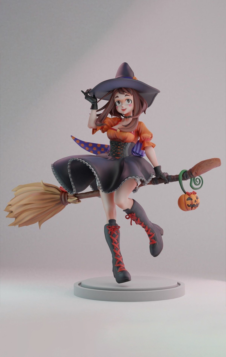 209-copy-copy.jpg Witch Uraraka Helloween skin 3D print model - Image 1