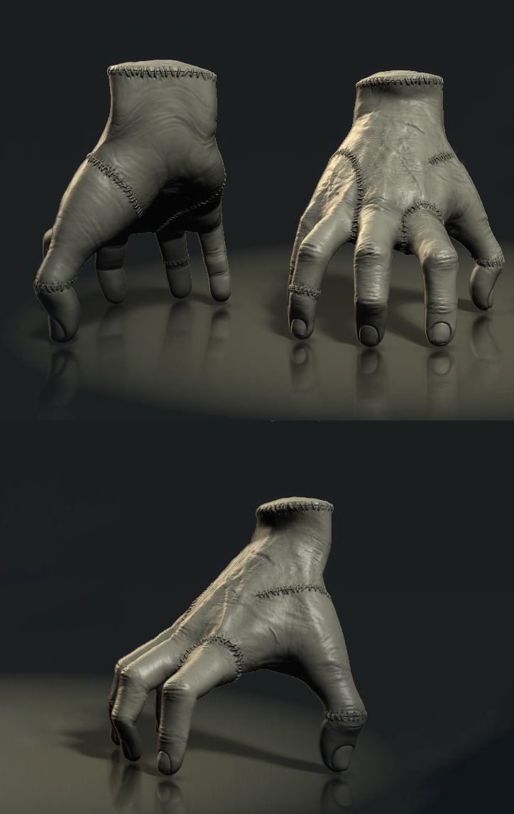 209-copy.jpg Thing Hand ��� Wednesday Addams Family - Image 1