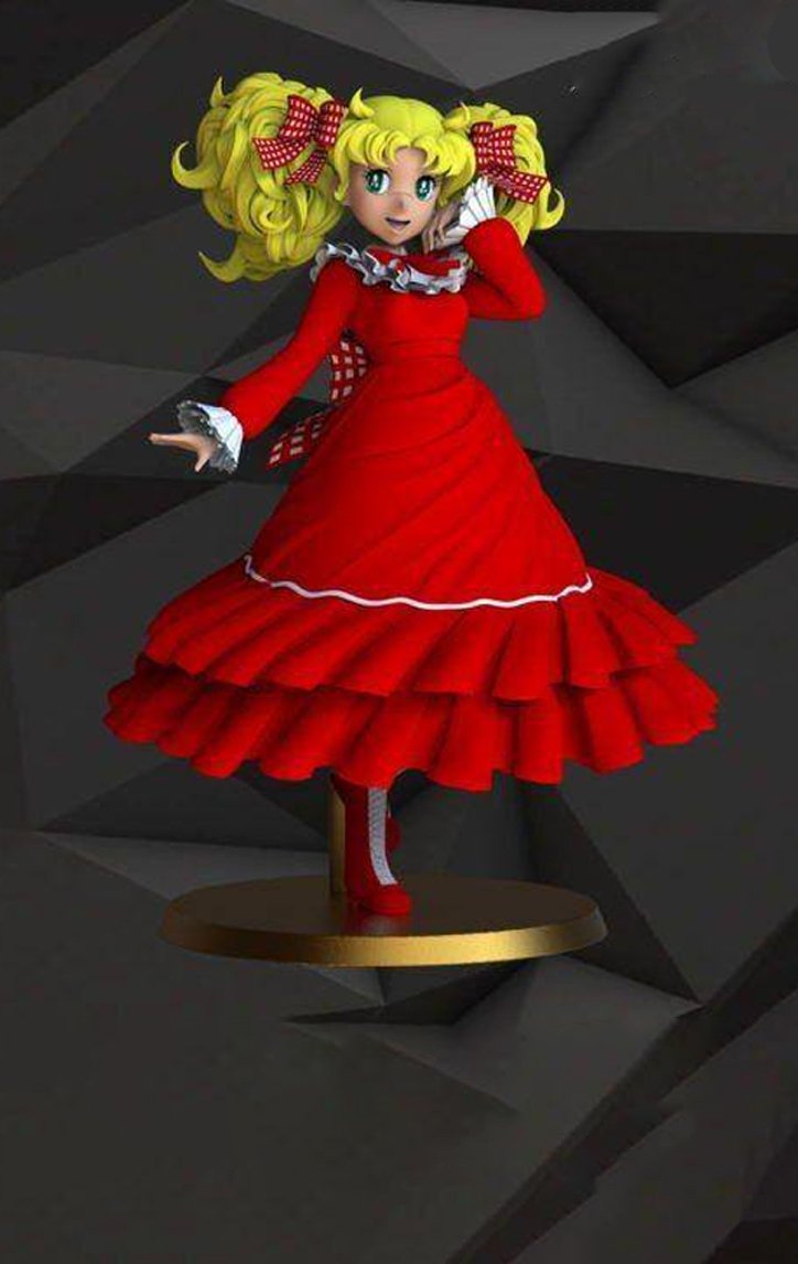 2093.jpg Candy Candy Anime 3D printe - Image 1