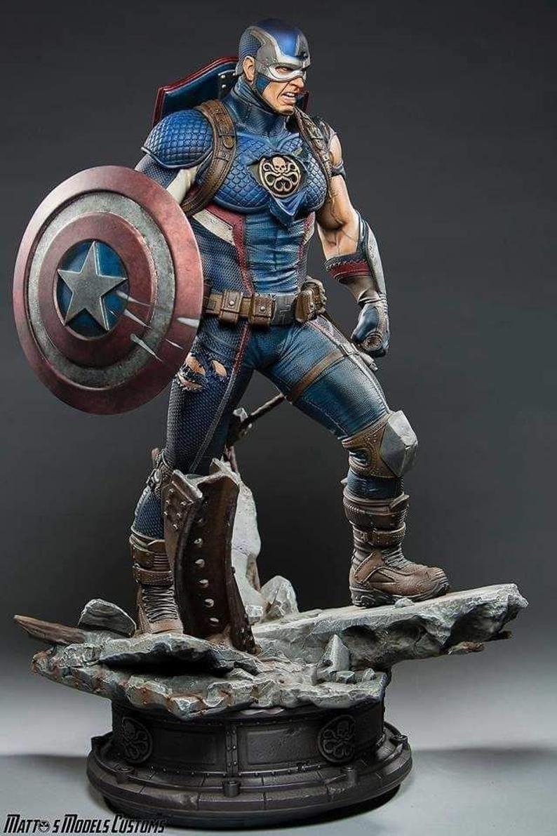 3d-stl-file-captain-hydra-america-print-files-667.jpg 3D STL file Captain Hydra Captain america stl 3d print files - Image 1