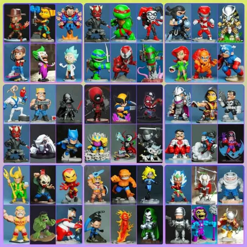 43 Download The Best Mega Pack Chibi Print 3d STL files - Image 1