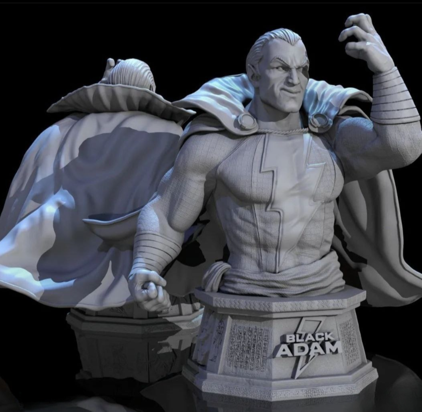 DRAGONCAS.png Black Adam bust 3d printing stl files - Image 1