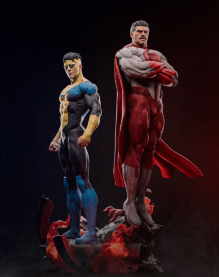 Invincible and omni-man 3d printing stl files