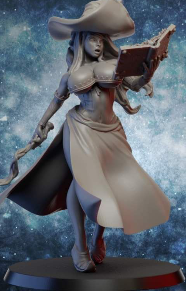 Screenshot_20211114-133649.png Witcher girl STL File - Image 1