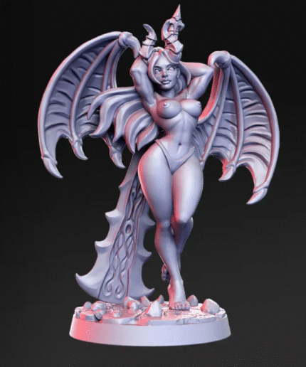 Girl STL beautiful monster