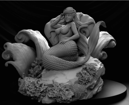 Mermaid STL Files