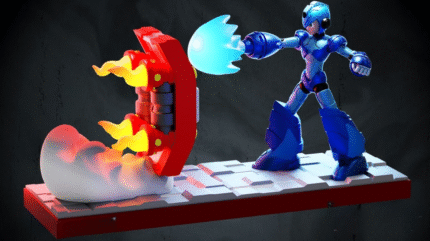 Megaman diorama 3d printing stl files