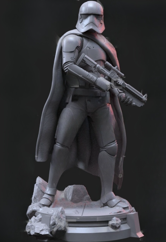 afg.png Captain phasma 3d printing stl files - Image 1