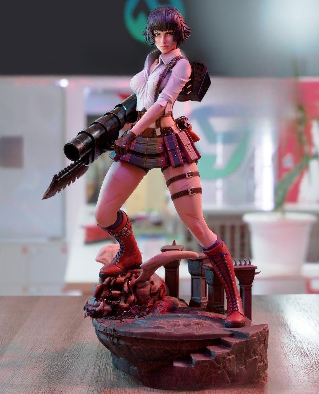 asfaf.jpeg Lady – Devil may cry 3d printing stl files - Image 1
