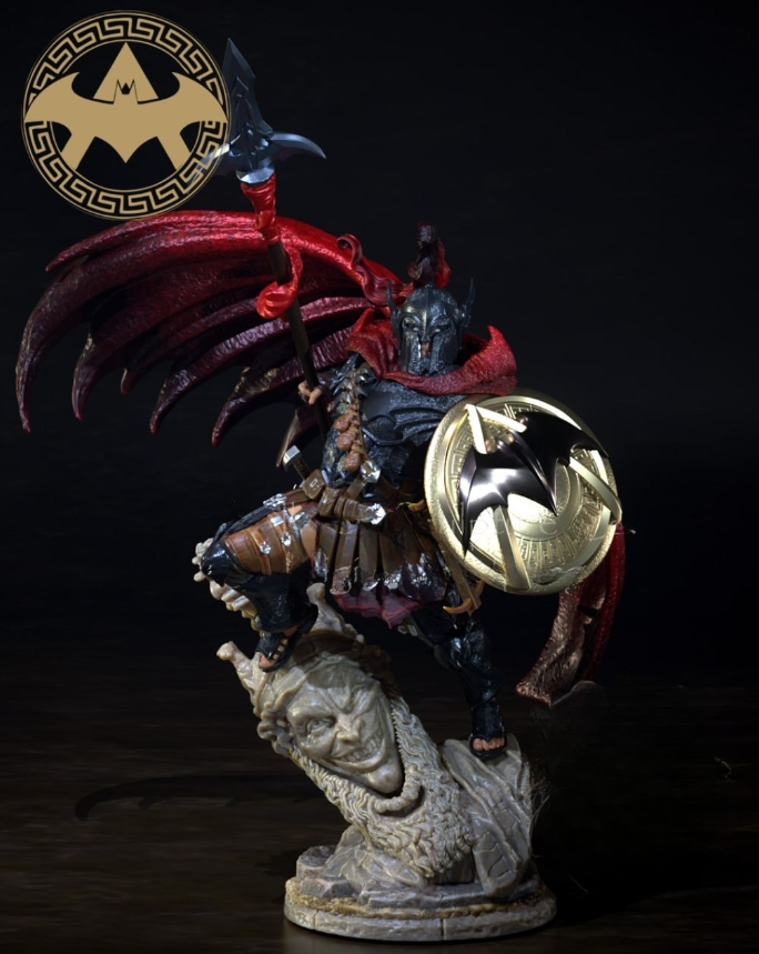 batamnm.png Spartan batman 3d printing model - Image 1