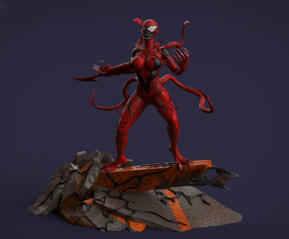 carage.png She carnage 3d printing stl files - Image 1