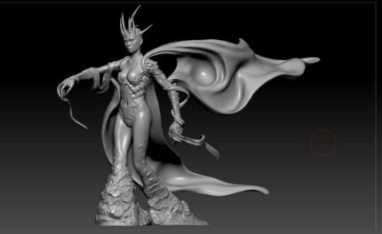 character 3D print model