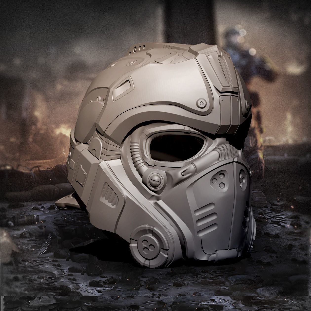 clayton-carmine-helmet-3d-print-model-242.jpg Clayton Carmine Helmet 3D print model - Image 1