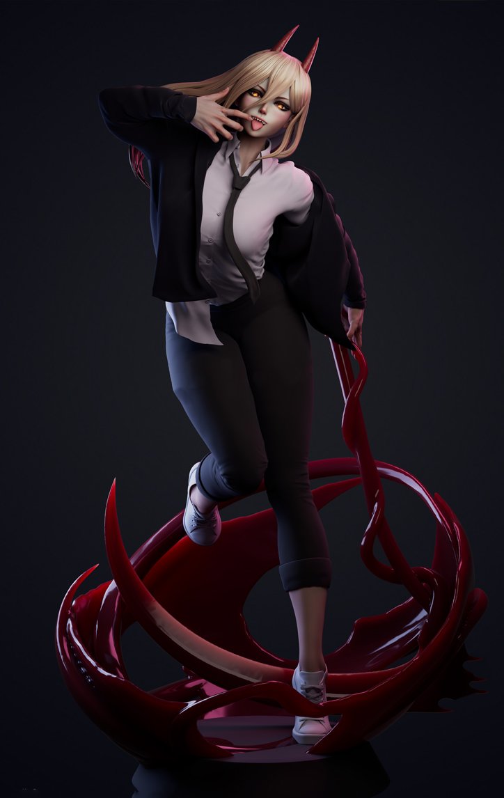 csqf.jpg Chainsaw Man - Power 3d print - Image 1