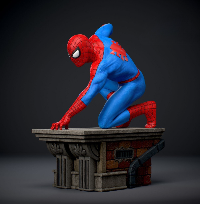 dad-1.png Spiderman stls 3d printing model - Image 1