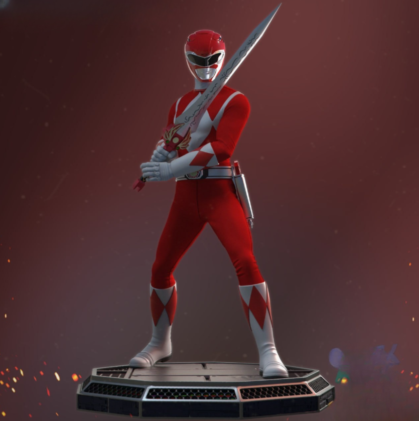 dafgjja.png Red power ranger 3d printing stl files - Image 1
