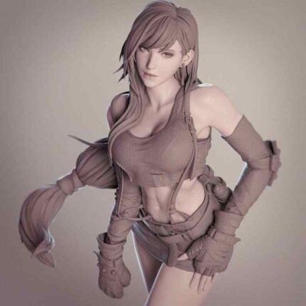 Final Fantasy VII Fan Art ��� Tifa Lockhar