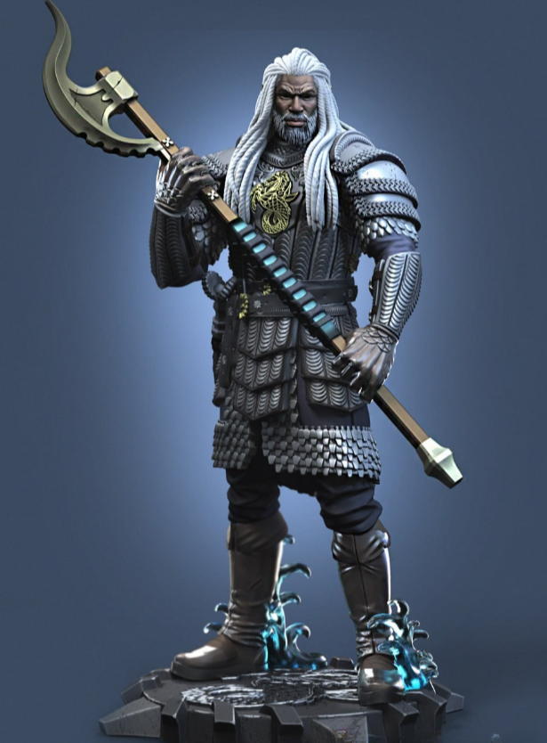 fjank.png Corlys velaryon – game of thrones 3d printing stl files - Image 1