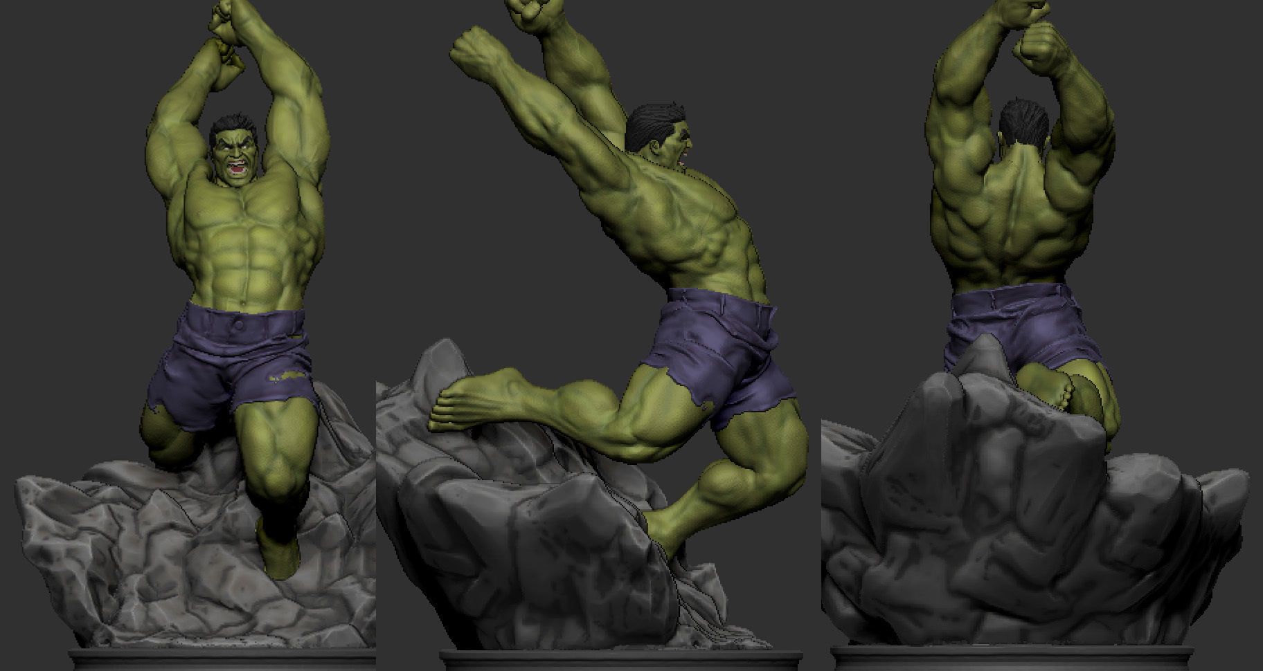 hulk-3d-print-model-897.jpg Hulk 3D Print 3D print model - Image 1