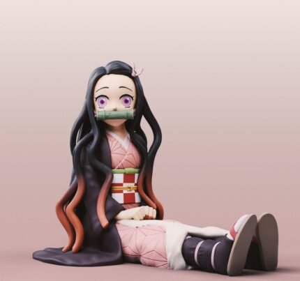 Nezuko Sitting - Demon Slayer/Kimetsu No Yaiba Figure Statue STL