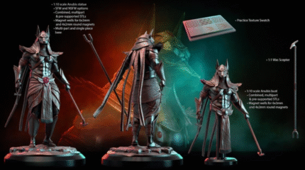 Anubis 3d printing stl files