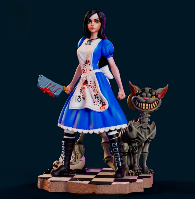 kda.png Alice madness returns 3d printing stl files - Image 1