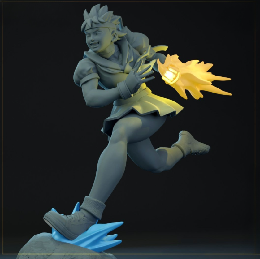 kngfa.png Sakura kasugano 3d printing stl files - Image 1