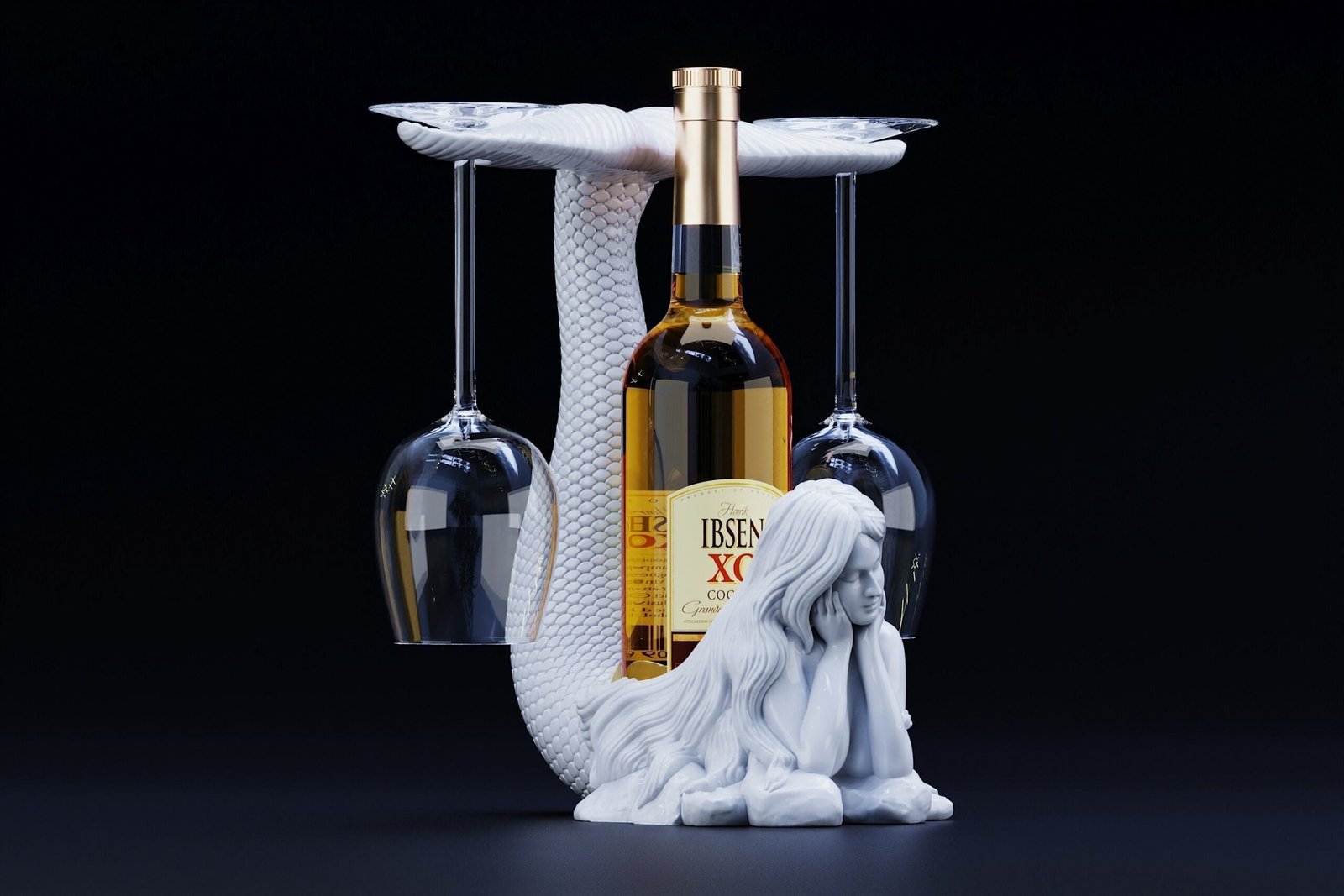 lovely-mermaid-3d-print-model-444-scaled-1.jpg Lovely Mermaid 3D print model - Image 1