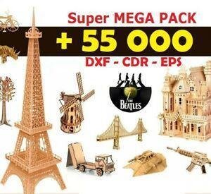 mega-pack-55-000-laser-cut-vector-dxf-cdr-3d-files-cnc-pantograph-doll-house-748.jpg MEGA PACK 55.000+ Laser Cut vector DXF CDR 3D files CNC pantograph Doll House - Image 1