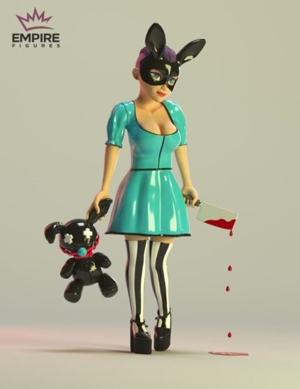 Nice girl STL files ready for 3d printing