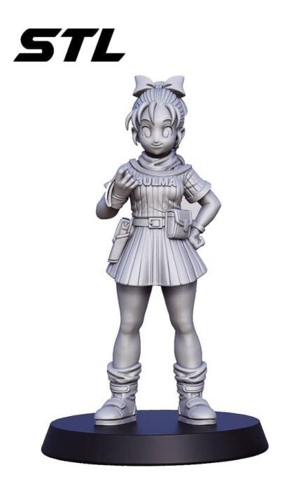 Bulma Dragon Ball 3D Model
