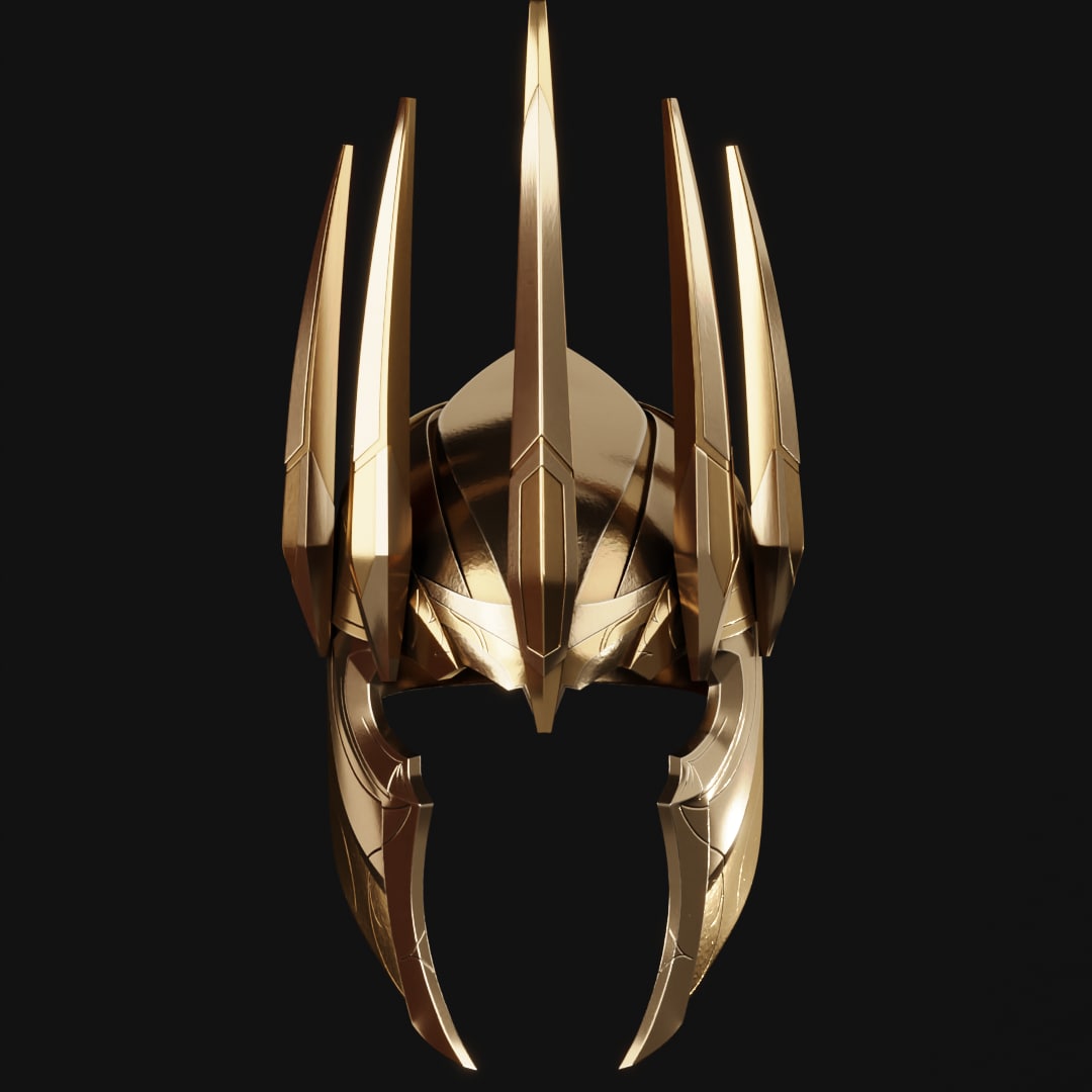photo_4913604649081219743_y.jpg King thanos helmet 3d printing stl files - Image 1
