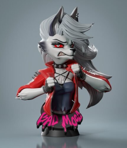 Loona Bust 3d printing stl files