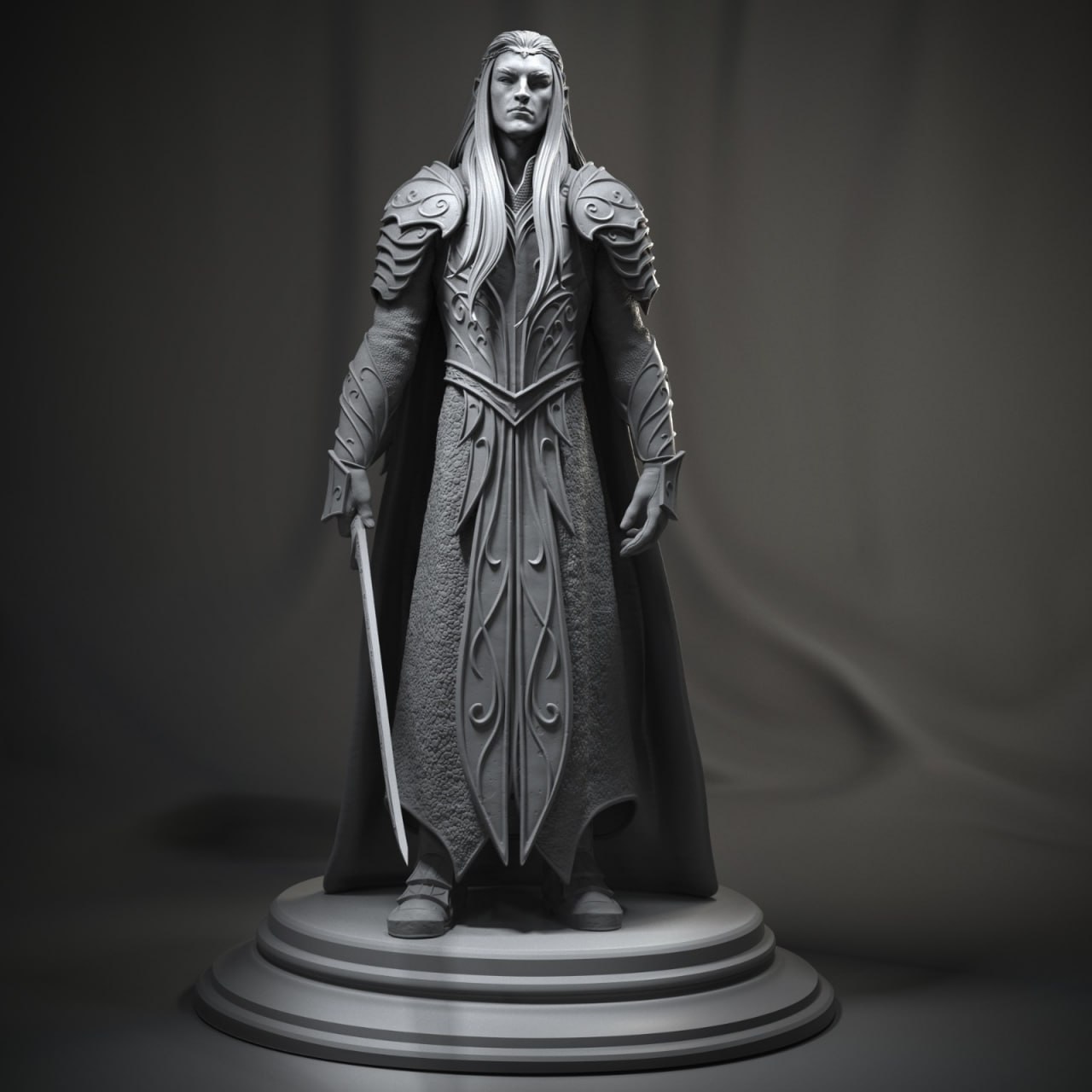 photo_4927113038486678247_y.jpg Thranduil stl files for 3d printing model - Image 1