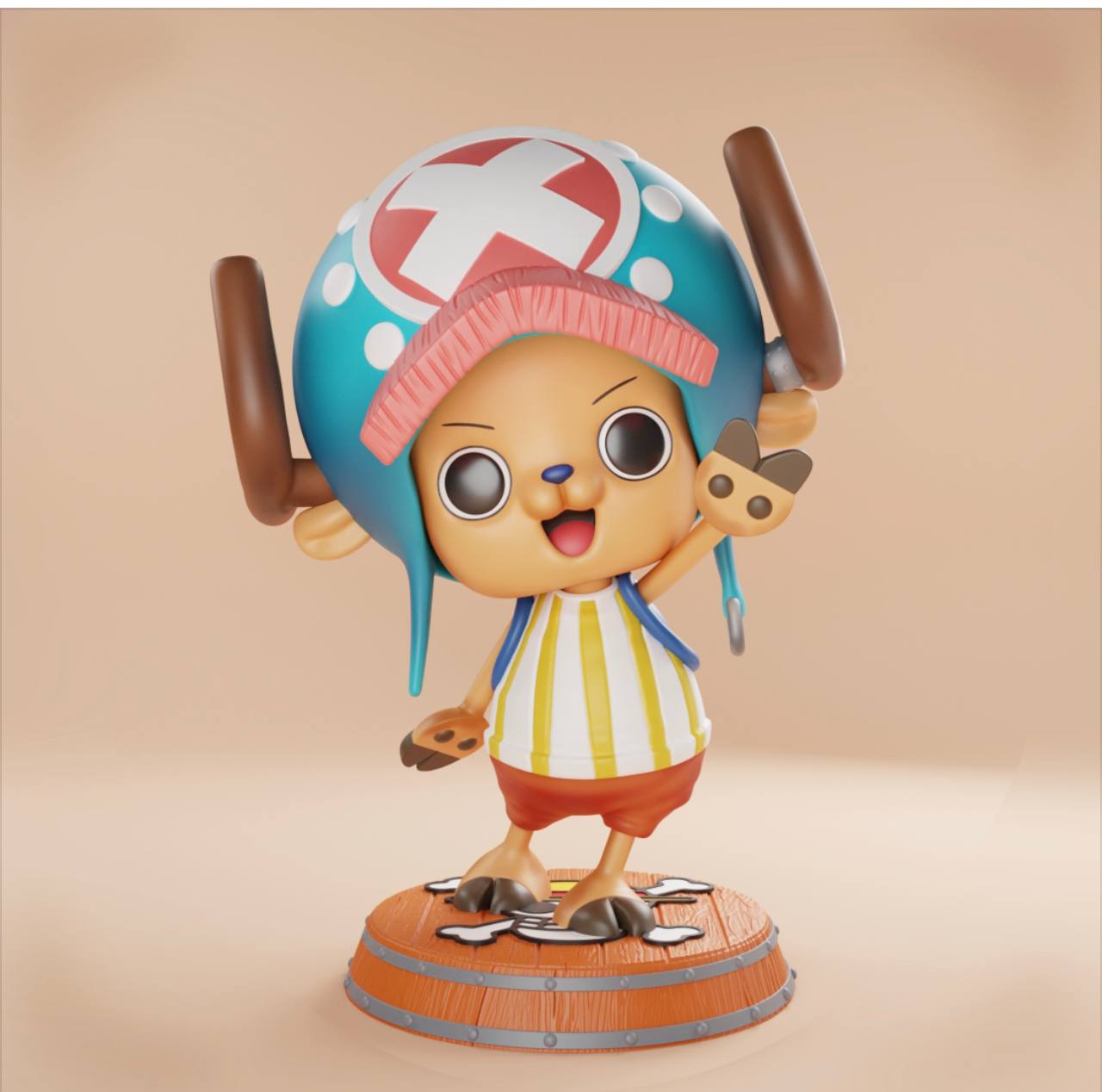 photo_4938551992389839753_y.jpg Tony tony chopper – One piece 3d printing stl files - Image 1