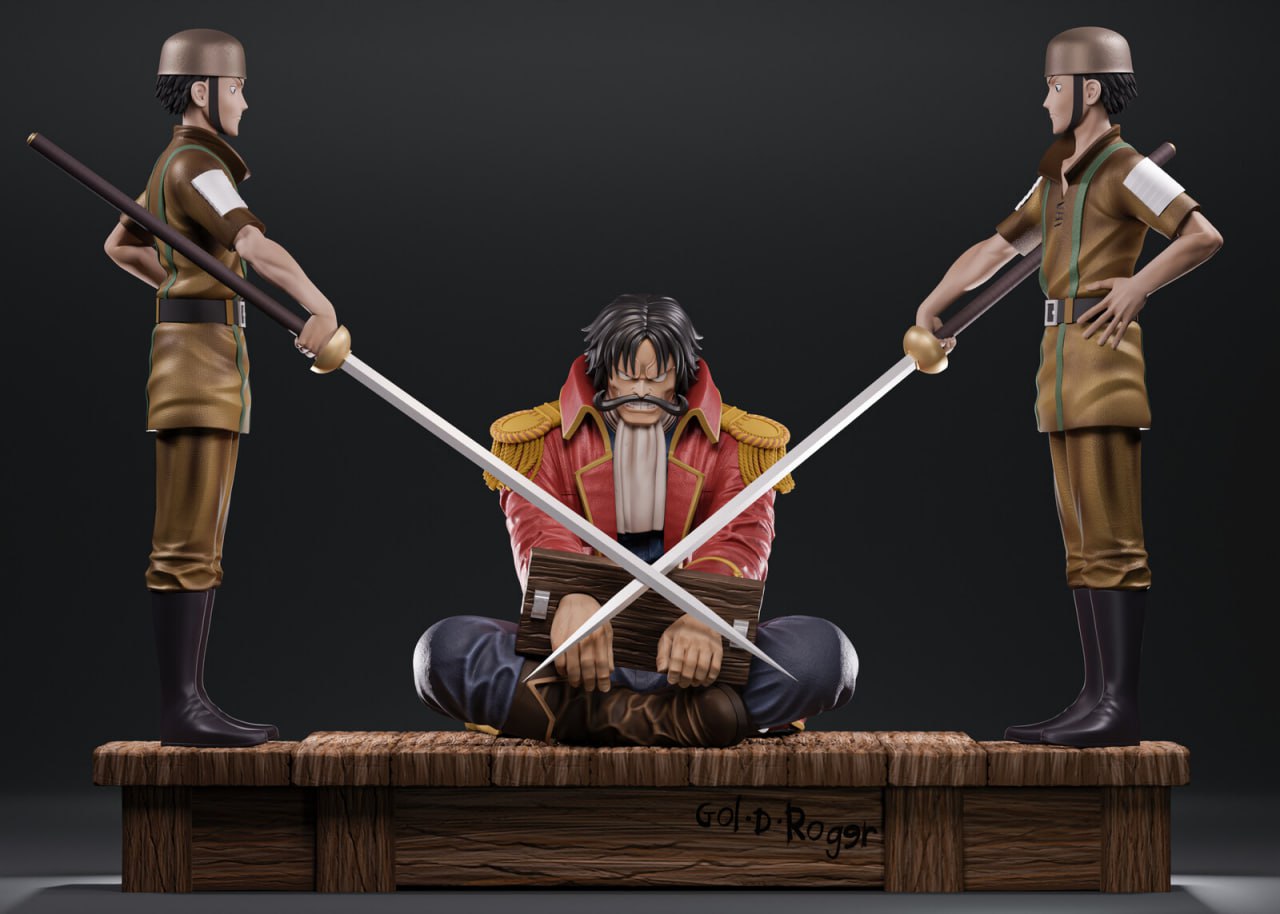 photo_4967787057384631336_y.jpg Gol D Roger – one piece 3d printing stl files - Image 1