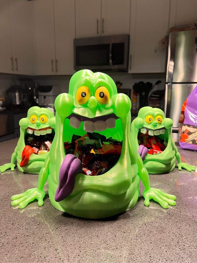 photo_4974634545219480262_y.jpg Slimer candy bowl 3d printing stl files - Image 1