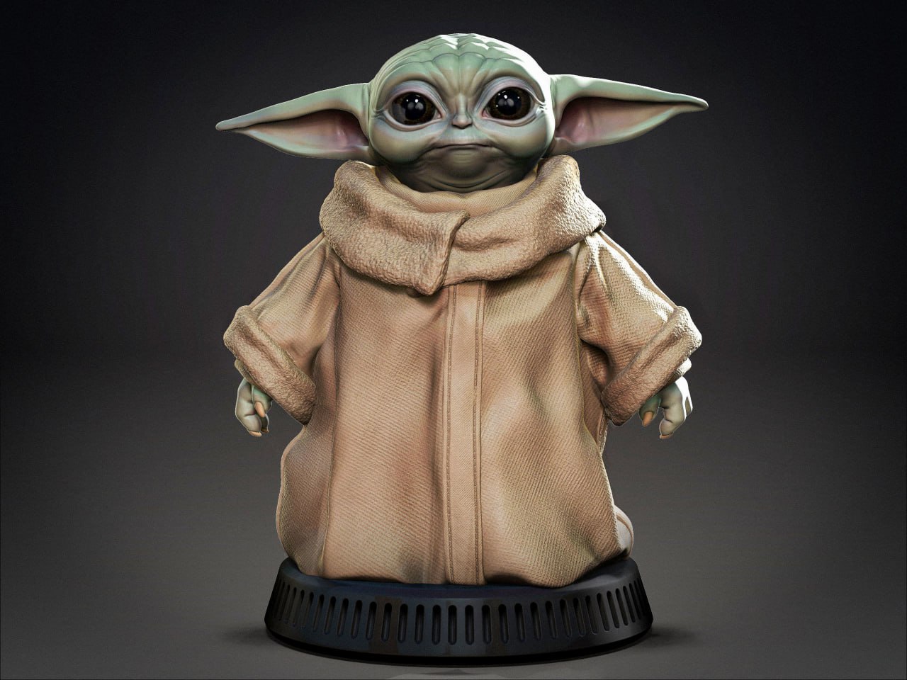 photo_4990453236188162852_y.jpg Grogu 3d printing stl files - Image 1