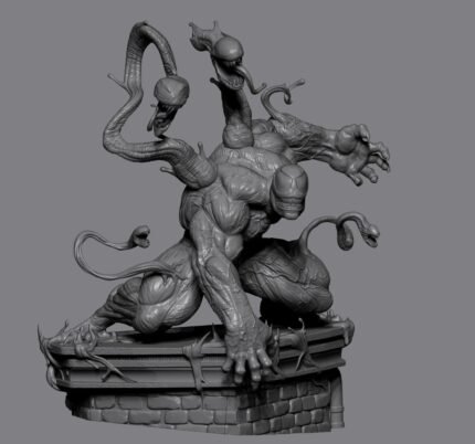 Venom + bust 3d printing stl files