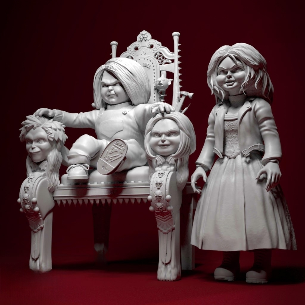 photo_4999235147228359793_y-transformed.jpeg Chucky & Tiffany 3d printing stl files - Image 1