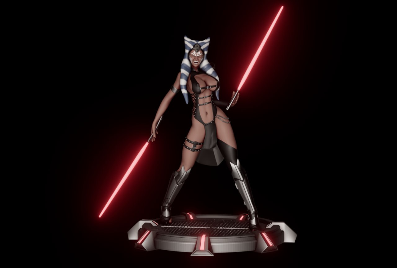 photo_5008012003092048754_y.jpg Ahsoka NSFW 3D printing stl files - Image 1