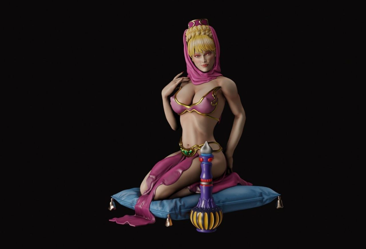 photo_5008012003092048793_y.jpg Jeannie 3d printing stl files - Image 1