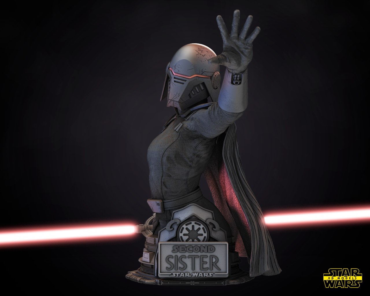 photo_5015040180201041318_y.jpg Second sister bust 3d printing stl files - Image 1