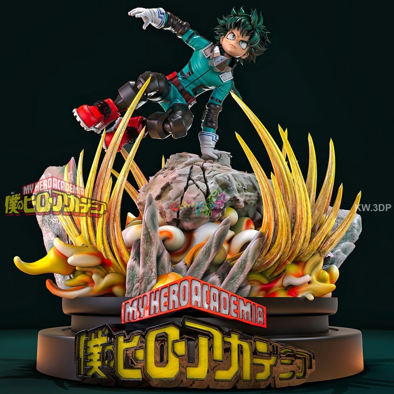 photo_5057594802069154448_y.jpg My hero Academia diorama 3d printing stl files - Image 1