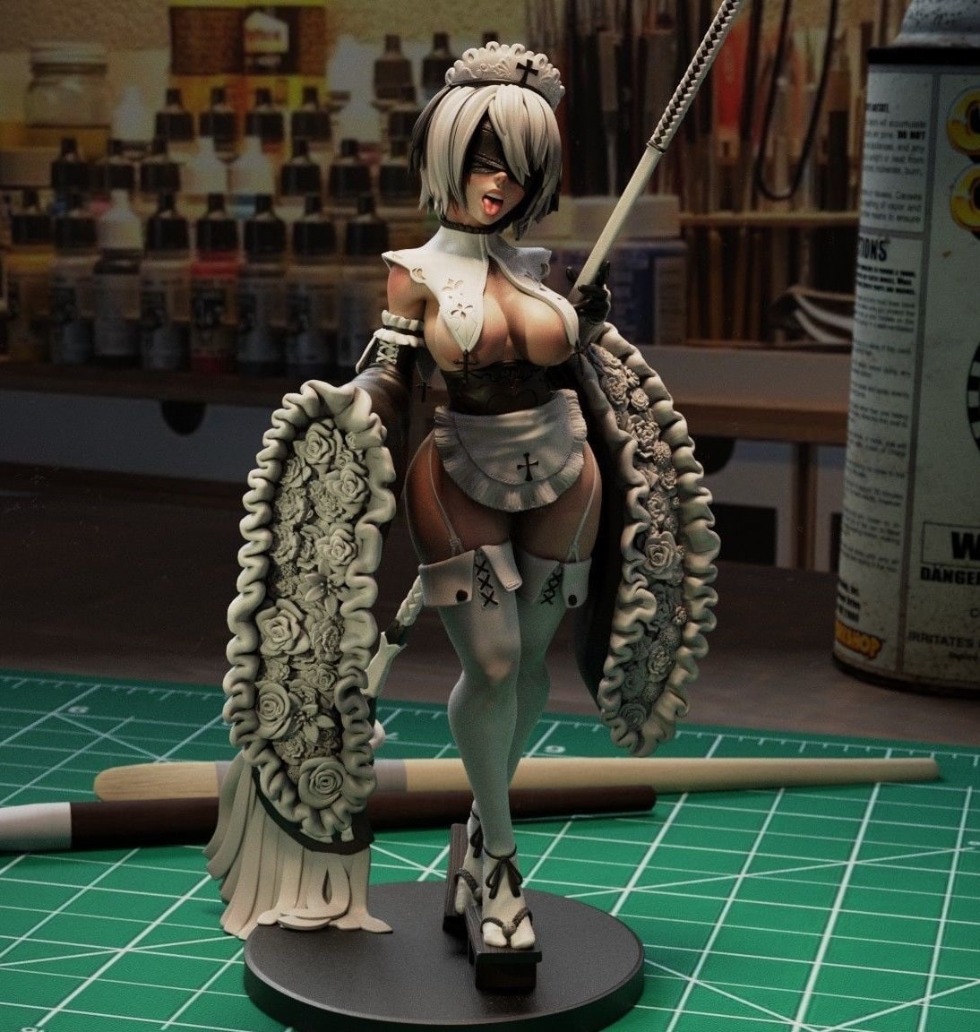 photo_5069038609285360250_y.jpg Maid 2B STL Files for 3D Printing - Image 1
