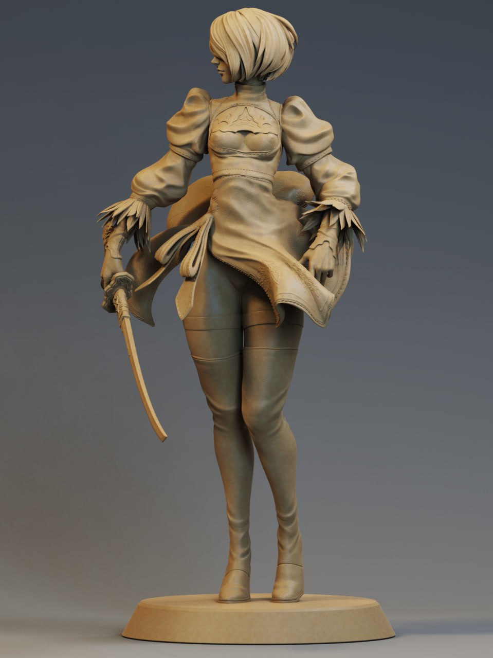 photo_5102687144018816009_y.jpg Nier 2b NSFW 3d printing stl files - Image 1