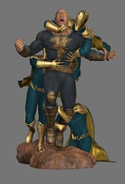 Black adam 3d printing stl files