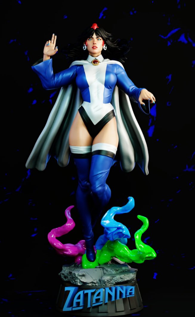 photo_5978765356057083791_y.jpg Zatanna 3d printing stl files - Image 1