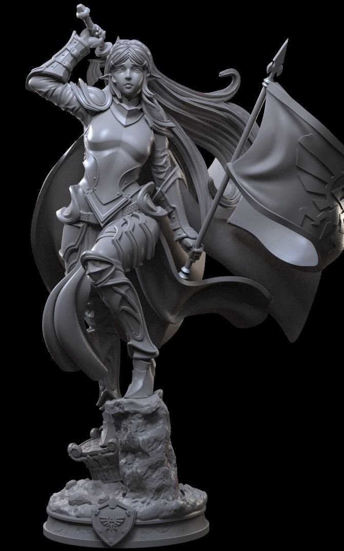 photo_6030517697634221104_y.jpg Zelda armored warrior 3d printing stl files - Image 1